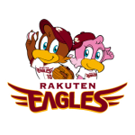 Rakuten Gold. Eagles logo