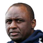 P. Vieira Crystal Palace head coach