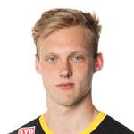 A. Lundin Mjallby AIF player
