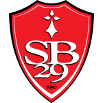 Away team Stade Brestois 29 logo. Paris Saint Germain vs Stade Brestois 29 predictions and betting tips