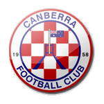 Away team Canberra FC logo. Woden Vellet vs Canberra FC predictions and betting tips