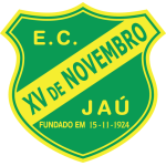 Away team XV de Jau logo. Grêmio Prudente vs XV de Jau predictions and betting tips