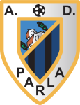 This is Away Team logo: Parla Escuela