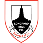 Away team Longford Town logo. Treaty United vs Longford Town predictions and betting tips