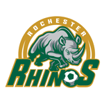 Home team Rochester Rhinos logo. Rochester Rhinos vs Orlando City II prediction, betting tips and odds