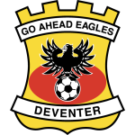 Home team GO Ahead Eagles logo. GO Ahead Eagles vs PSV Eindhoven prediction, betting tips and odds