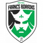 Home team Francs Borains logo. Francs Borains vs Oostende prediction, betting tips and odds