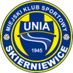 Away team Unia Skierniewice logo. Kutno vs Unia Skierniewice predictions and betting tips