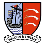 Away team Maldon & Tiptree logo. Stowmarket Town vs Maldon & Tiptree predictions and betting tips